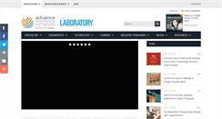 Desktop Screenshot of laboratory-manager.advanceweb.com